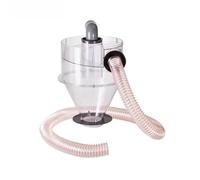 Séparateur de poussière cyclonique haute capacité for tuyaux de 4 pouces - Système de collecte de poussière en ABS transparent for aspirateurs