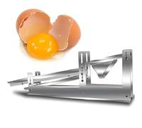 Séparateur de protéines de jaune de poulet, filtre à liquide en acier inoxydable 304, machine de séparation haute efficacité avec hauteur réglable pour la maison et la cuisine