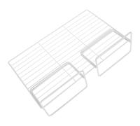 Séparateur de Réfrigérateur en Fer à Maille Fine pour Congélateur | Rangement Monocôté, Nettoyage Facile, Catégorisation Claire des Aliments, Blanc, pour Vitrines de Supermarché