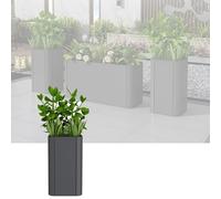 Séparateur de restaurant extérieur avec bac à jardinière. Cloison de salle à manger commerciale pour terrasse, lit de jardin surélevé, clôture basse (40 x 50 cm), parfait pour l'intimité de