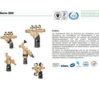 Séparateur de système type BA avec cartouche monobloc DN 20 3/4" FM x 3/4" FM