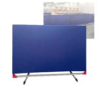 Séparateur de Terrain de Tennis de Table, déflecteurs de ping-Pong Haute visibilité, Bloc de clôture en Tissu 420D, Paquet de 1/2/4(Blue,140x75cm-2pieces)