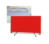Séparateur De Terrain for Court Tennis Table, Clôture Ping-Pong, for Une Prise en Main Plus Rapide Et Facile(Red,140x75cm/1pieces)