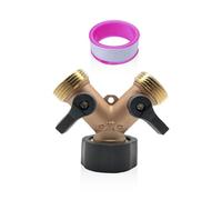 Séparateur De Tuyau 1 Pièce, Ruban Adhésif 1 Pièce, Connecteur De Tuyau, Inverseur De Tuyau De Machine À Laver, Inverseur De Robinet De Jardin, Connecteur À Double Sortie