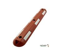 Séparateur de voie Rouge / Blanc - 1000 x 150 x 50 mm - - 6101437