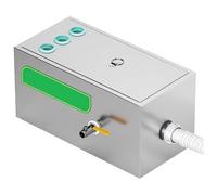 Séparateur D'eau et de Graisse Commercial avec Panier Filtrant Amovible et Déflecteur, Bac À Graisse de Cuisine for Éviers de Restaurant(Large)