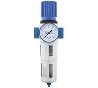 Séparateur d'eau Unité d'entretien Air comprimé 3/4" Réducteur de pression Co...