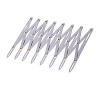 Séparateur D'Espace égal, Guide de Bouton de Jauge de Couture en Aluminium Extensible pour Mesurer Plusieurs Distances égales pour Créer un Espace de Bouton plissé.