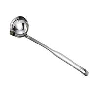 Séparateur d'huile en acier inoxydable - Louche à soupe - Séparateur de graisse - Cuillère pour la maison et la cuisine - Gadget de soupe