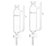 Séparateur d'huile essentielle en verre de laboratoire avec séparateur de récepteur d'huile d'eau conjoint 24/29 pour la distillation d'huile essentielle (250mm)