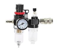 Séparateur d'huile et d'eau AFC2000, régulateur, filtre, compresseur d'air, réducteur de pression G1/4, raccords EU AFR2000 + AL2000(AFC2000-SM20PM20,4MM)