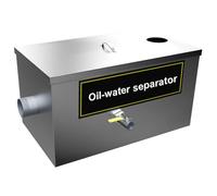 Séparateur D'huile et D'eau Commercial, Bac À Graisse en Acier Inoxydable, Adapté aux Restaurants, Cantines et Cuisines Domestiques(Medium)