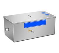 Séparateur D'huile et D'eau de Cuisine, Filtration Graduée, Bac À Graisse en Acier Inoxydable Sous L'évier, Adapté aux Petits Restaurants(Medium)