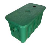 Séparateur D'huile et D'eau for Cuisine, Récupérateur de Graisse Sous Évier avec Déflecteur Amovible, Adapté aux Salles À Manger et aux Cantines(Green)