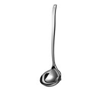 Séparateur d'huile - Séparateur de graisse en acier inoxydable - Poignée longue - Louche pour restaurant de cuisine, appareils de cuisine - Séparateur d'huile - Cuillère à soupe - Accessoire de