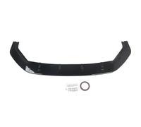 Séparateur Diffuseur Becquet Lame De Pare-Choc Avant Et Séparateur Protection Extérieure ABS pour VW pour Golf 7 MK7 GTI 2013-2016(Noir Brillant)