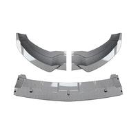 Séparateur Diffuseur Becquet pour Mercedes pour Benz pour W166 GLE Coupé C292 AMG 2015-2018 Becquet De Pare-Chocs Avant De Voiture Kit De Carrosserie ABS(Look de Carbone)