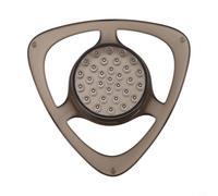 Séparateur d'infusion de café pour verser le goutteur, contrôle le débit pour améliorer l'extraction du café, conçu pour une utilisation barista (noir)