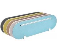 Séparateur d'intimité acoustique autonome avec pieds de support pour tables de classe - Blanc - 30 x 120 x 0,5 cm - Améliore la mise au point et réduit le bruit