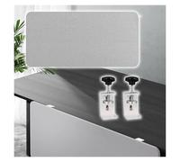 Séparateur d'intimité de bureau insonorisé - 110 cm - Bouclier sous table pour bureau et espaces de travail d'étudiants, panneaux d'intimité pour une meilleure concentration et une réduction du bruit