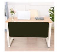 Séparateur d'intimité réglable sous le bureau - Panneau de réduction du bruit acoustique pour bureau, stations de travail et zones de réception - 22 mm d'épaisseur - Noir (950 x 450 mm)
