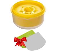 Séparateur d'Oeuf - Tupperware - Clarifie Blanc et Jaune - 2 Cornes Offertes - Souple - Blanc, Vert