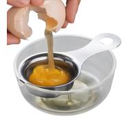 Séparateur D'oeufs | 14.5x7x3cm Pratique De L'outil De Cuisine | 1 * PCS Divicer Oeufs Non -slip Arear Inoxydable | Idéal Pour Les Jaunes Clairs, Les Économies D'espace, L'utilisation Quotidienne Dans