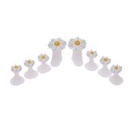 Séparateur d'ongles en silicone, écarteur d'orteils, séparateur d'orteils en marguerite, outil de manucure de pédicure, 8 pièces, espaceurs d'orteils de pied, civière d'orteils de manucure, séparateur