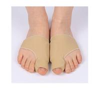 Séparateur d'orteil de l'hallux valgus / Orteil séparant le soutien de chaussettes 1 paire Beige
