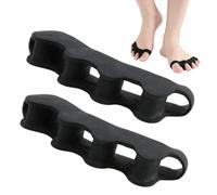 Séparateur d'orteils - 8,5 x 2,8 cm entretoises correctes | Sebs Séparateur de chaussures réutilisable pour toutes les chaussures, 1 paire | Correcteur de pieds à 5 trous pour femmes et hommes