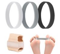 Séparateur d'Orteils en Silicone pour Hallux Valgus, Bande Élastique Confortable, Correcteur Orthopédique, Confortable pour Homme et Femme