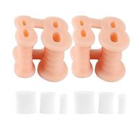 Séparateur d'orteils hygiénique antidérapant avec noyau en éponge ventilé pour une utilisation sans transpiration dans les climats chauds, correcteur d'oignons