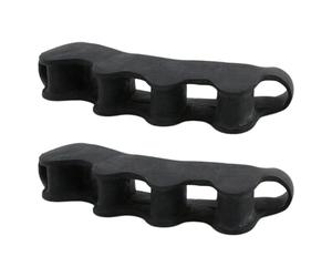 Séparateur d'orteils - Séparateur de chaussures universel réutilisable 1 paire | Correcteur d'orteil gauche et droit 5 trous - pour femmes plus âgées, hommes, adolescents, maison, hôtel, déplacement