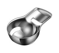 Séparateur d'œufs blancs et jaunes d'œufs en acier inoxydable - Filtre de tamisage - Outil de cuisine - Passoire compacte de qualité alimentaire
