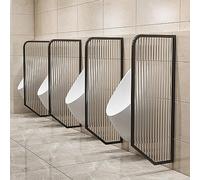 Séparateur D'urinoir Pour Écran De Séparation De Toilette, Protection Supplémentaire Et Intimité Pour Homme, Écran De Confidentialité Pour Urinoir, Pour Espace Public/hôtel ( Color : Negro , Size : 2
