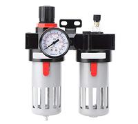 Séparateur -eau et régulateur de pression de filtre duplex Composant de séparation gaz-liquide pour systèmes à air comprimé - Ensemble de remplacement industriel BFC2000