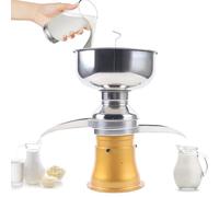 Séparateur électrique de crème de lait, capacité de 5 l, 50 l/h, haute efficacité, pour le traitement du lait de vache et de chèvre frais en ferme