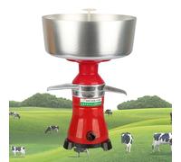 Séparateur électrique de crème de lait frais, séparateur centrifuge de crème de lait 12 L, centrifugeuse à beurre en acier inoxydable for transformer le lait entier cru en lait écrémé, rendement de 80
