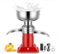 Séparateur électrique de crème de lait, séparateur centrifuge en acier inoxydable 304, écumeur de lait de chèvre de vache 50L/H pour une utilisation en ferme laitière, machine de séparation efficace