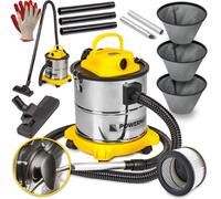 GO Aspirateur 2en1 industriel et vide cendre 2000W 20 L