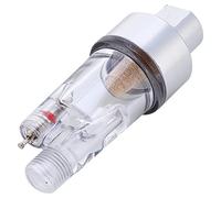 Séparateur en ligne de 1/8 "Aérographe, mini filtre à air séparateur connecter des raccords de piège à eau pour se connecter directement sur les aérographes
