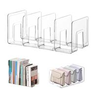 Separateur Etagere en Acrylique Transparent,Rangement Sac À Main, Separateur Etagere Acrylique, Transparent Séparateurs d'étagère pour Chambre, Cuisine- 32 x 15 x 13 cm