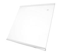 Séparateur Étagère Frigo en Verre Trempé, Rangement Robuste | Verre et Alliage, Installation Simple, Convient à Plusieurs Tailles de Frigo, pour Maisons et Bureaux