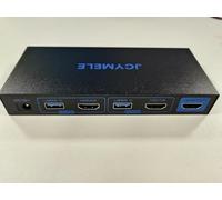 Séparateur HDMI avec affichage étendu pour moniteur double USB A et C vers 2 HDMI Adaptateur 1 en 2 Sortie pour ordinateur portable Mac Triple Set Compatible avec les modes MST et SST ; 4K@30Hz Sortie