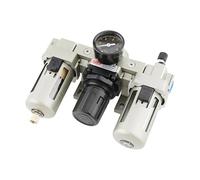 Séparateur huile-eau pour compresseur d'air, AC3000-03 : vanne de filtration et de régulation de pression automatique avec élément filtrant en cuivre, pression réglable, affichage clair