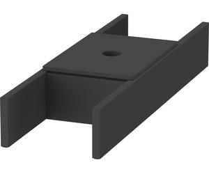Séparateur intérieur Duravit, avec couvercle, noir diamant, pour les meubles sous-lavabos et les meubles sous-lavabos-consoles., UV984600000