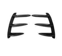 Séparateur Jupe Latérale 1 Paire De Becquets Pare-Chocs Arrière Noirs pour Mercedes pour Benz W176 A200 A250 A260 A45 2013-2018 pour Hayon AMG
