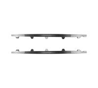 Séparateur Jupe Latérale Extension Jupe Latérale Voiture pour BMW Série 3 E90 E91 2005-2012, Diffuseur, Aileron Réglage, Pare-Chocs(Look de Carbone)