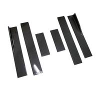 Séparateur Jupe Latérale Voiture Kit D'extension Jupe Latérale Universel pour Dodge pour Challenger 2008-2023, Séparateur Bascule, Aile D'aile, Accessoires Voiture 78.7"