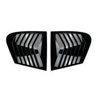 séparateur latéral voiture Kits Garniture Cache Pour Persiennes Lunette Arrière Voiture Compatible Avec Les Série 1 F20 118i 120i À Hayon 2011-2019(Glossy Black)